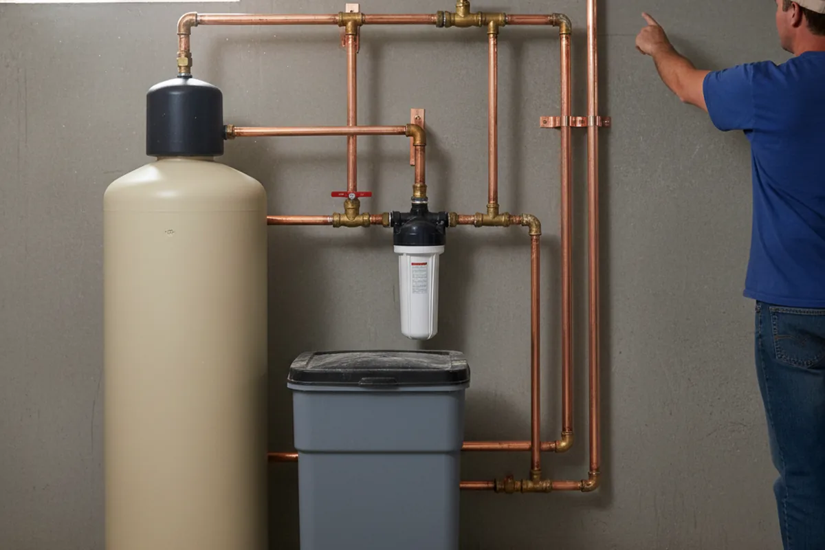 Whole-house water treatment system installed in Rush Valley